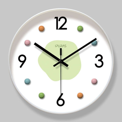 3D Cute Macaron Minimalist Clock