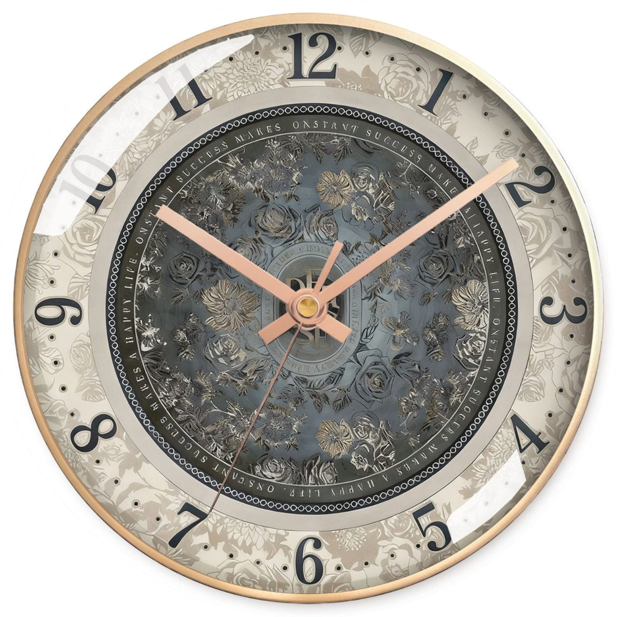 French Retro Luxurious Quartz Clock