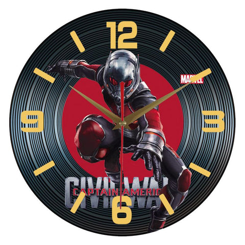 Vinyl Record Retro Silent Clock