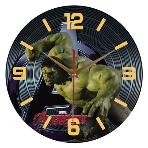 Vinyl Record Retro Silent Clock