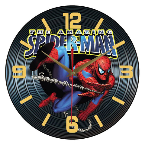 Vinyl Record Retro Silent Clock