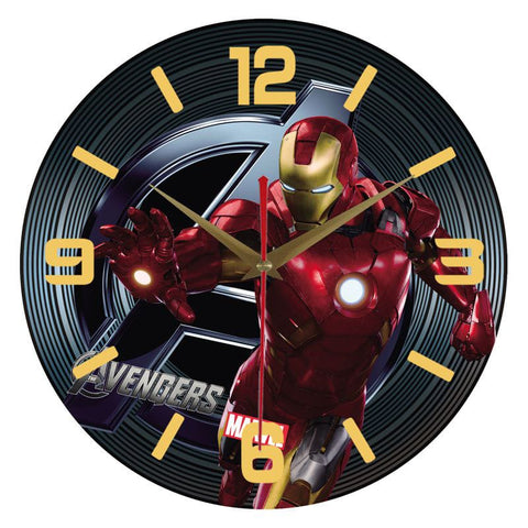 Vinyl Record Retro Silent Clock