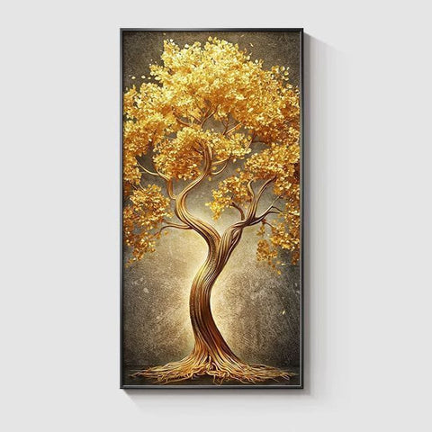 Luxury Money Tree Wall Art Decor