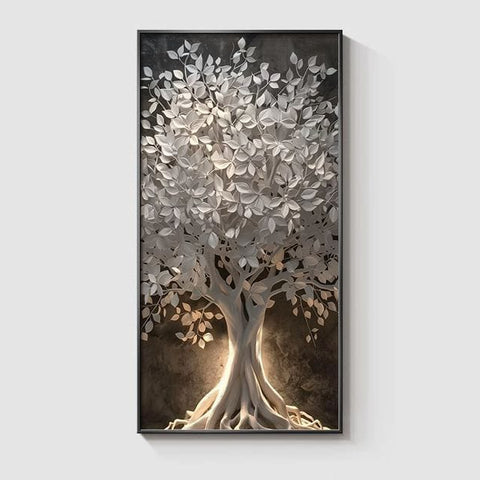 Luxury Money Tree Wall Art Decor