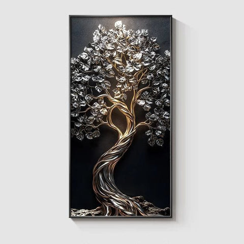 Luxury Money Tree Wall Art Decor