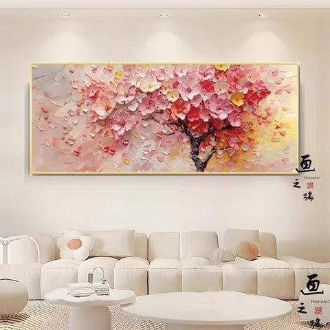 Premium Money Tree Living Room Wall Art
