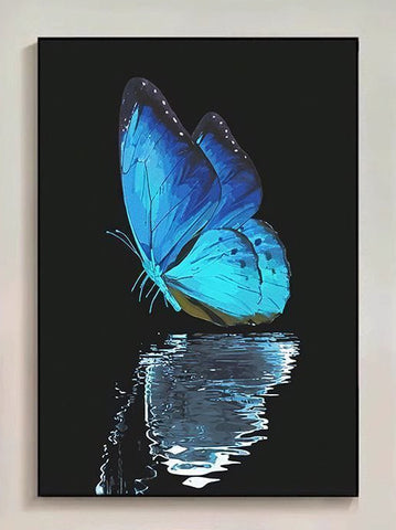Elegant Butterfly Decorative Wall Art Painting