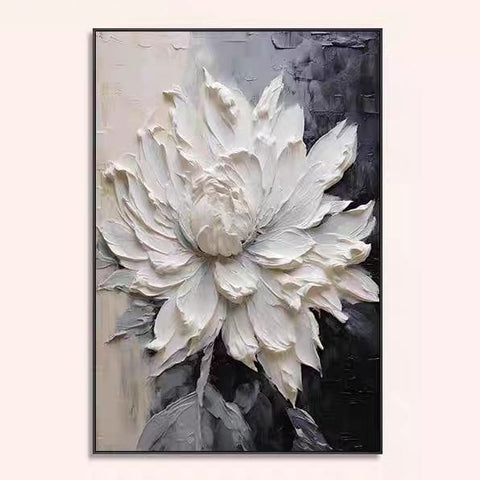 Retro Floral Living Room Wall Art