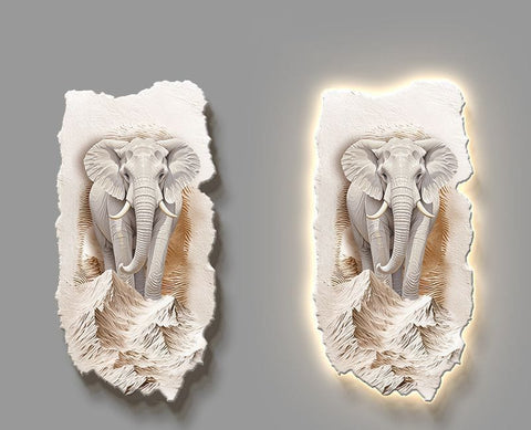 Lucky Deer Entryway Decorative Wall Art