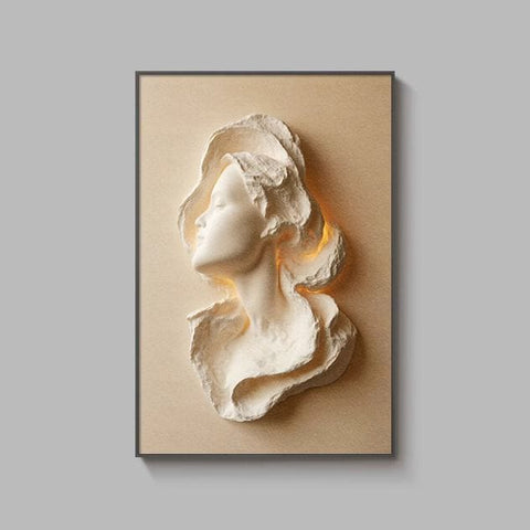 Alice Angel French Cream Living Room Art