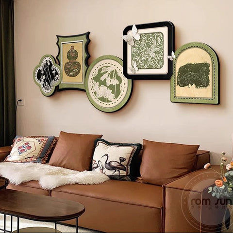 French Vintage LED Living Room Wall Art