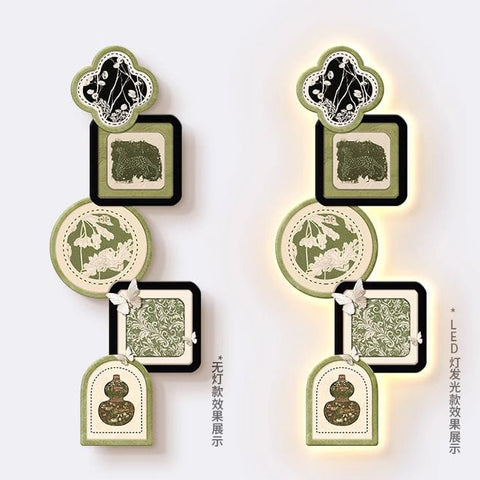 French Vintage LED Living Room Wall Art