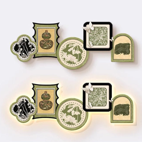 French Vintage LED Living Room Wall Art