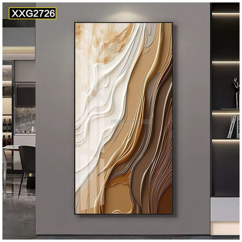 Luxury Crystal Porcelain Figure Wall Painting