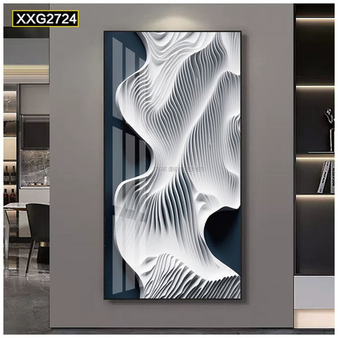 Luxury Crystal Porcelain Figure Wall Painting