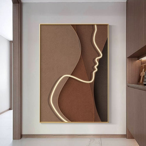 Nordic Abstract Modern Living Room Wall Art