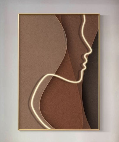 Nordic Abstract Modern Living Room Wall Art