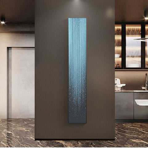 Light Luxury Vertical Strip Abstract Painting