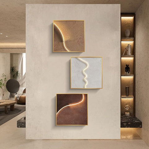 Livin Home Modern Entrance Abstract Mural