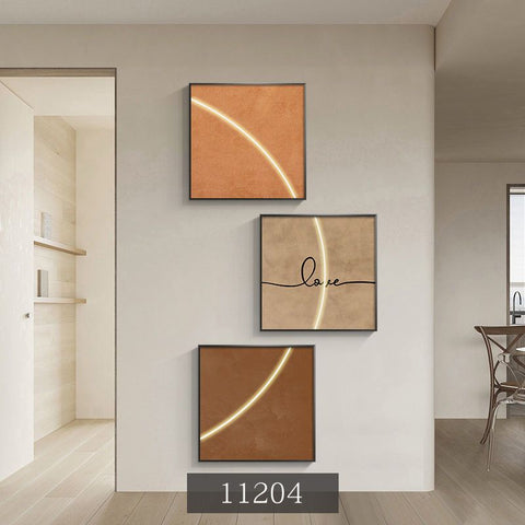 Livin Home Modern Entrance Abstract Mural