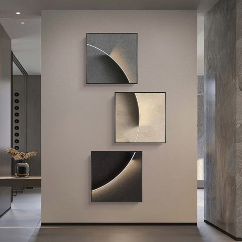 Livin Home Modern Entrance Abstract Mural