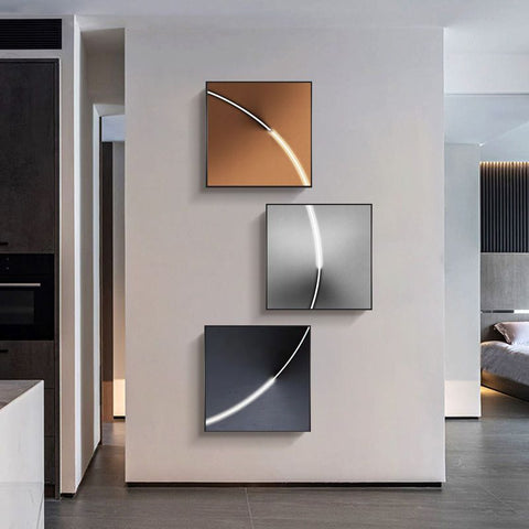 Livin Home Modern Entrance Abstract Mural