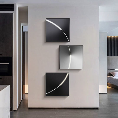 Livin Home Modern Entrance Abstract Mural