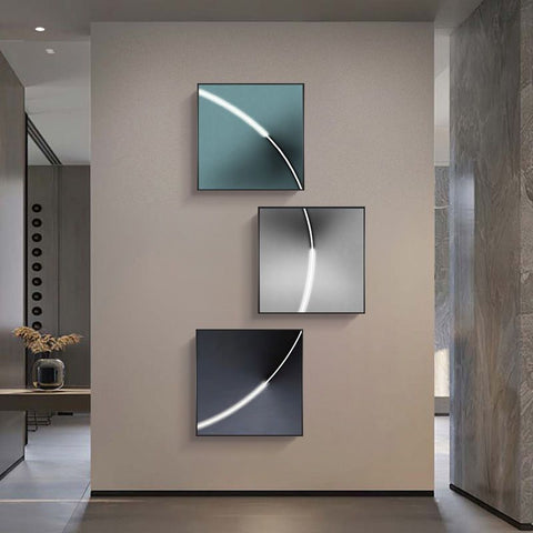 Livin Home Modern Entrance Abstract Mural