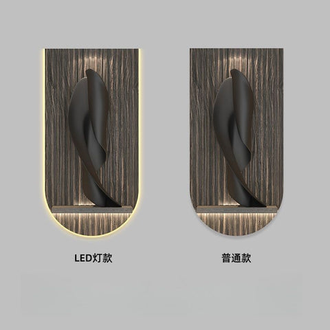 Modern Geometric Black White Luxury Painting