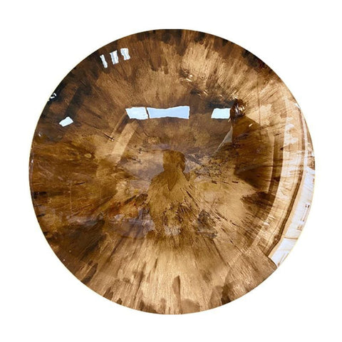 Cat-Eye Glossy Round Modern Wall Painting