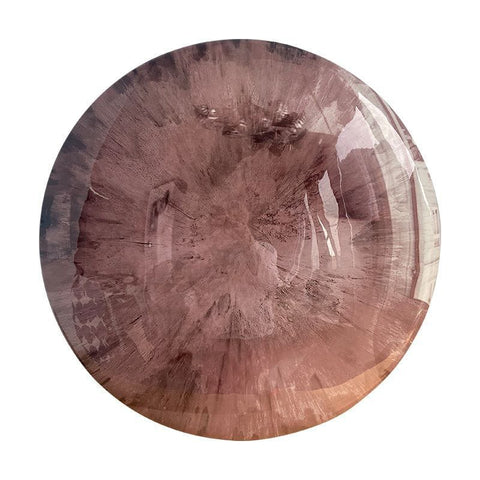 Cat-Eye Glossy Round Modern Wall Painting