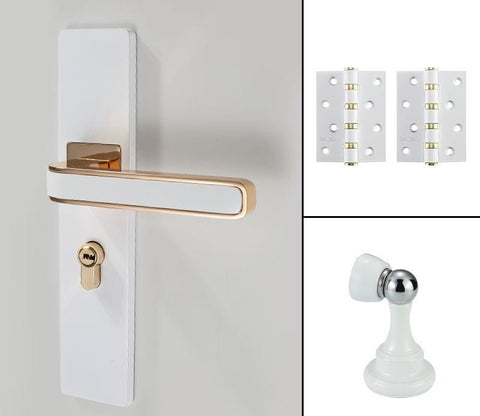 Indoor Wood Door Lock Quiet Magnetic Suction Split Room