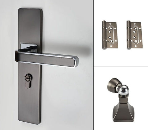 Indoor Wood Door Lock Quiet Magnetic Suction Split Room