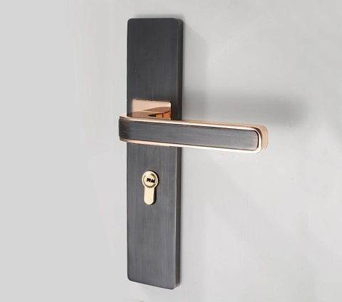 Indoor Wood Door Lock Quiet Magnetic Suction Split Room