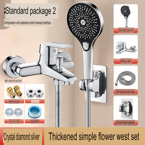 Muge Shower Head Set Standard Shower Faucet