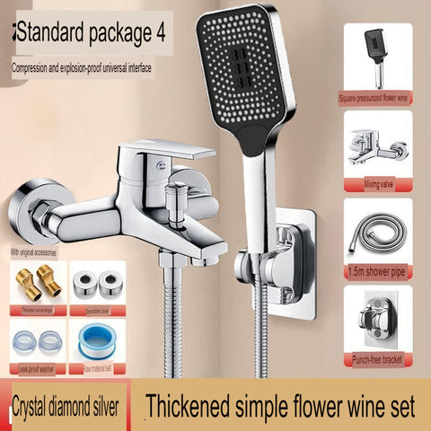Muge Shower Head Set Standard Shower Faucet