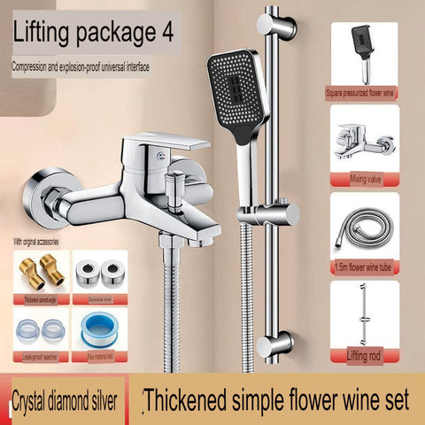 Muge Shower Head Set Standard Shower Faucet