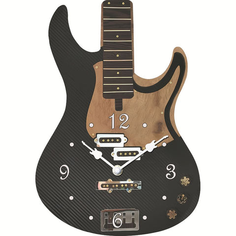 Silent Guitar Wall Clock Décor