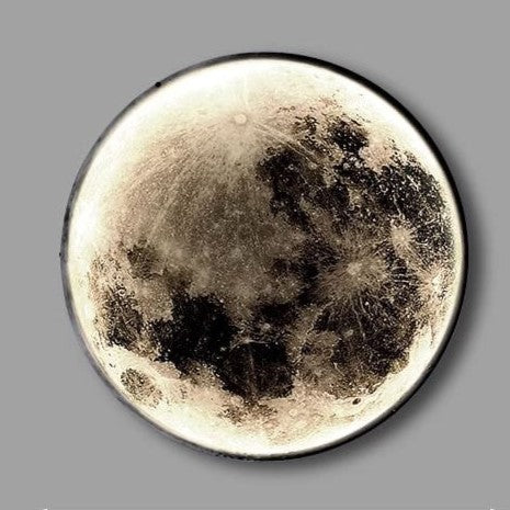 Moon LED Dimmable Wall Light Art