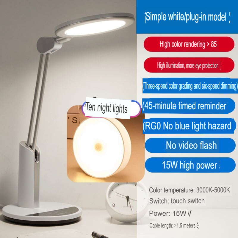 Aa Grade Eye Protection Desk Lamp Study Light