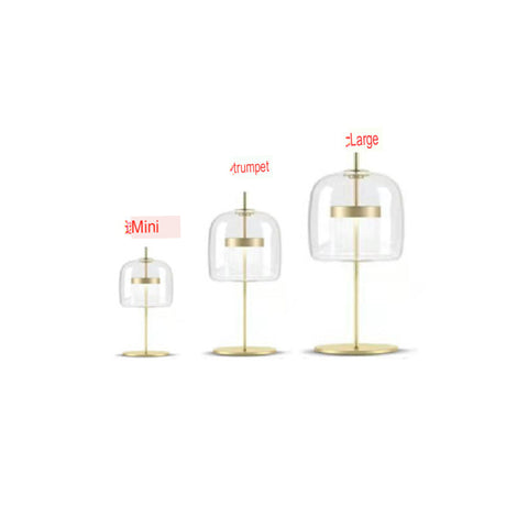 Nordic Glass Table Lamp Modern Minimalist Luxury