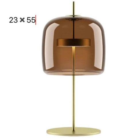 Nordic Glass Table Lamp Modern Minimalist Luxury