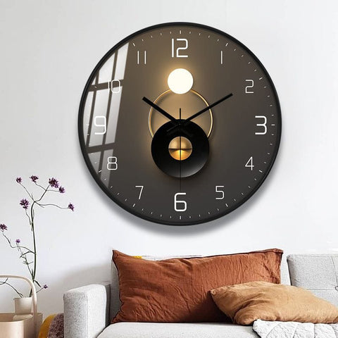 Minimalist Silent Quartz Wall Clock