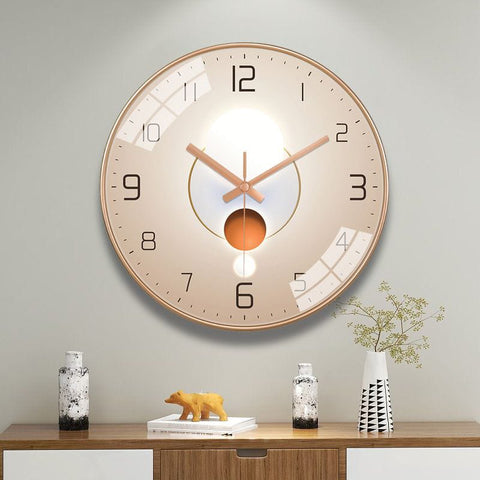 Minimalist Silent Quartz Wall Clock