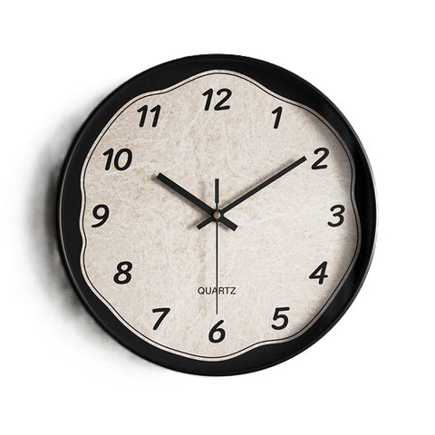 Nordic Silent Cream Wall Clock