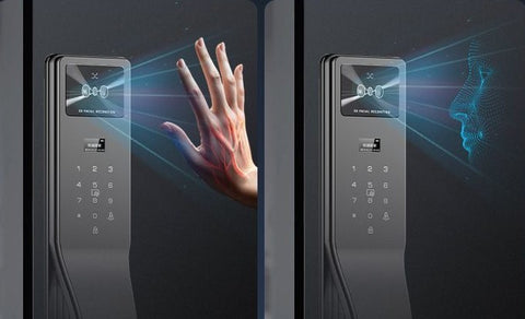 Ai Smart Digital Door Lock Face Palm Recognition Fingerprint
