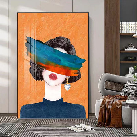 Modern Minimalist Matte Paper Wall Art