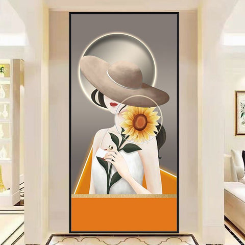 Modern Minimalist Matte Paper Wall Art