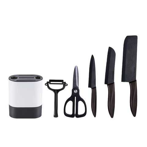 Ceramic Knife Set Kitchen Baby Food 4 To 6 Piece