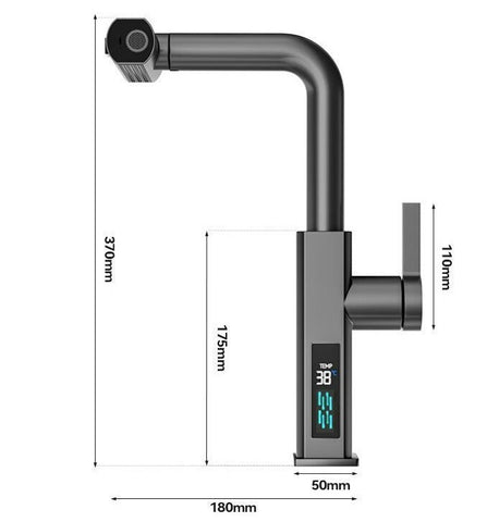 Stainless Steel Pull Out Kitchen Faucet